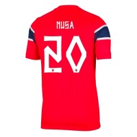 Norja Antonio Nusa #20 Kotipaita MM-kisat 2026 Lyhythihainen